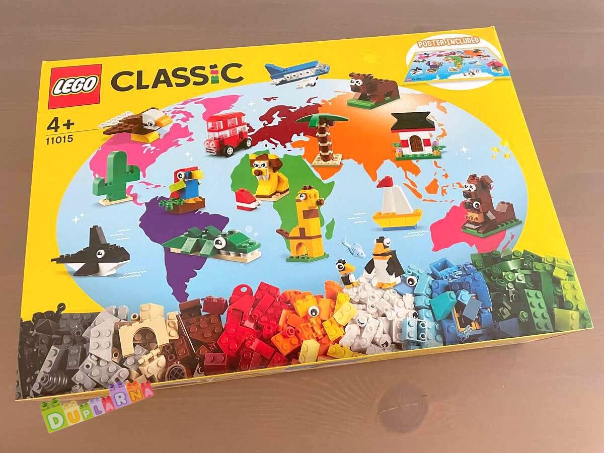 Lego Classic 11015 - Kreativní box / Cesta kolem světa