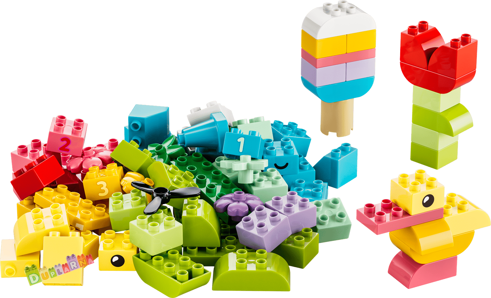 Lego Duplo 10479 - Barevný kreativní box s kostkami
