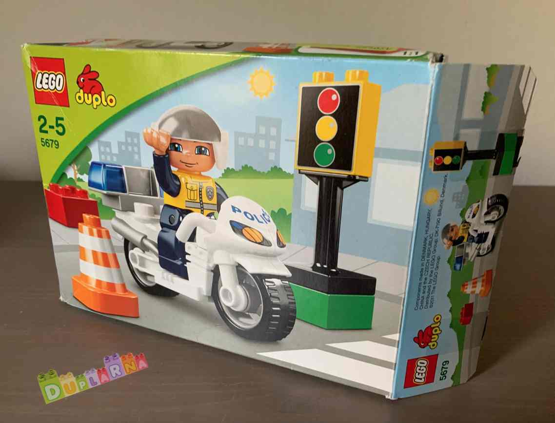 Lego Duplo 2673 - Policejní motorka