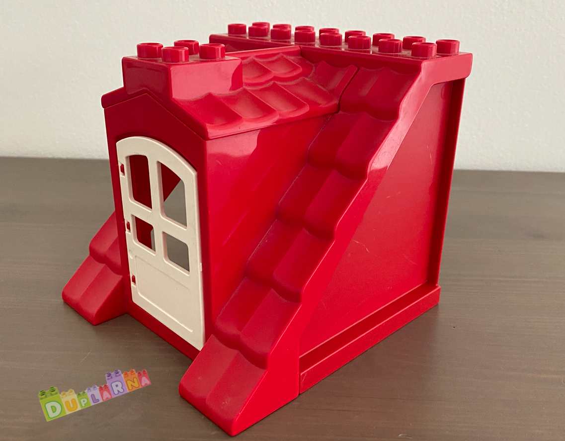 Lego Duplo - Střecha velká červená / červená