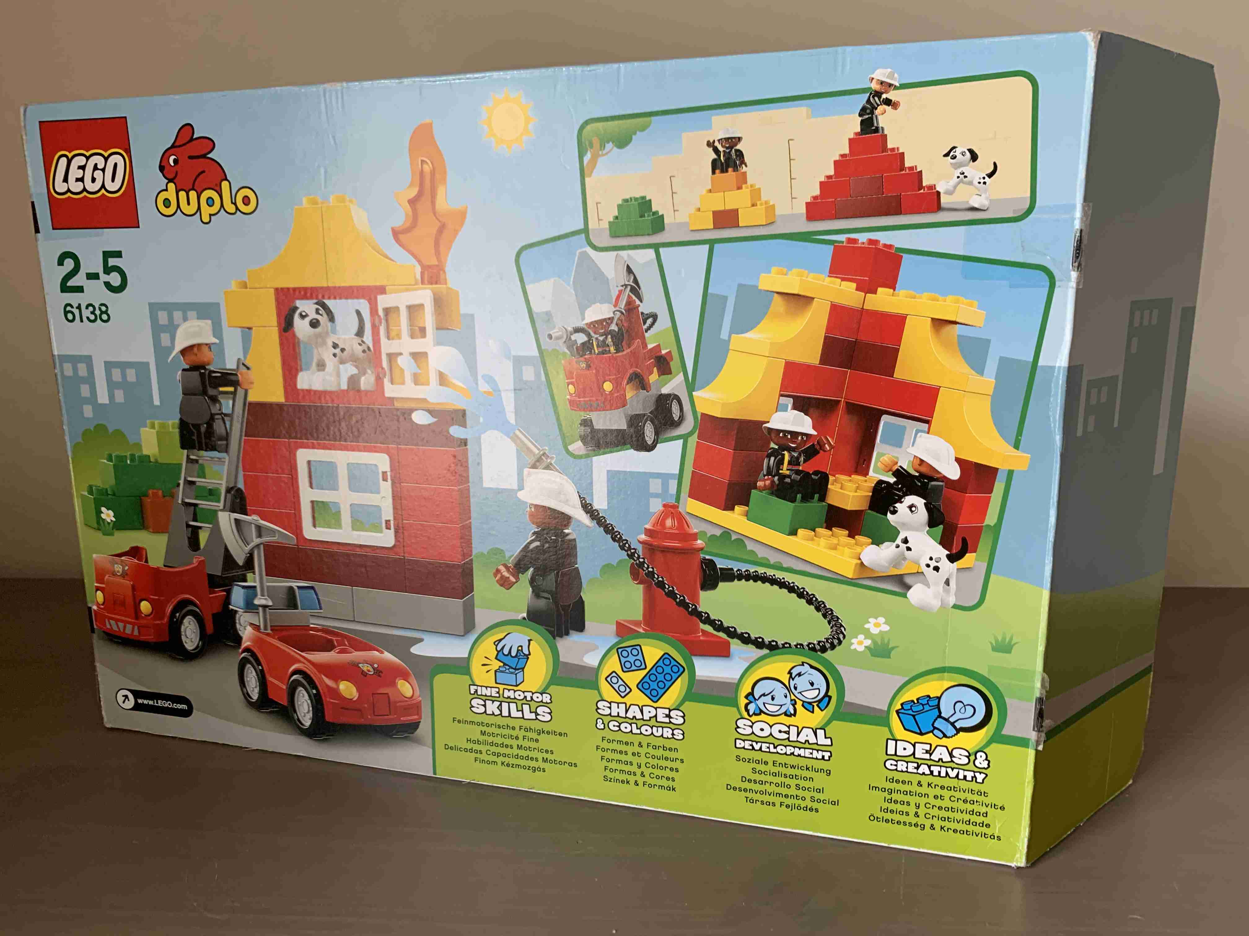 Lego Duplo 6138 - Hasiči / Hasičská stanice
