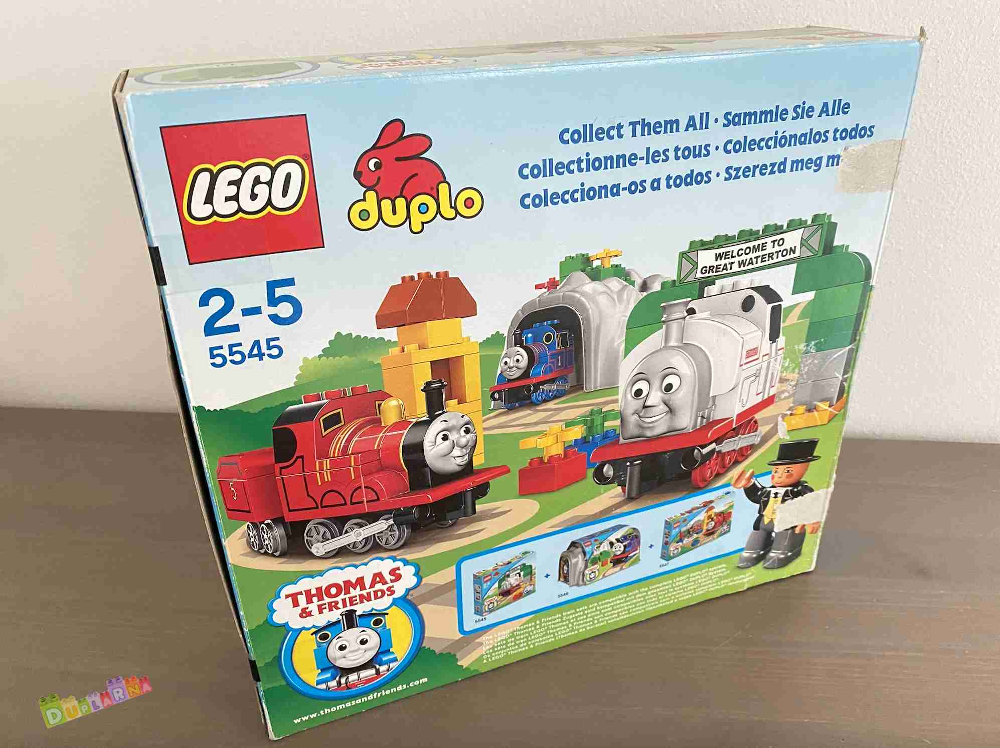 Lego Duplo 5545 - Mašinka Tomáš - Stanley ve městě Great Waterton