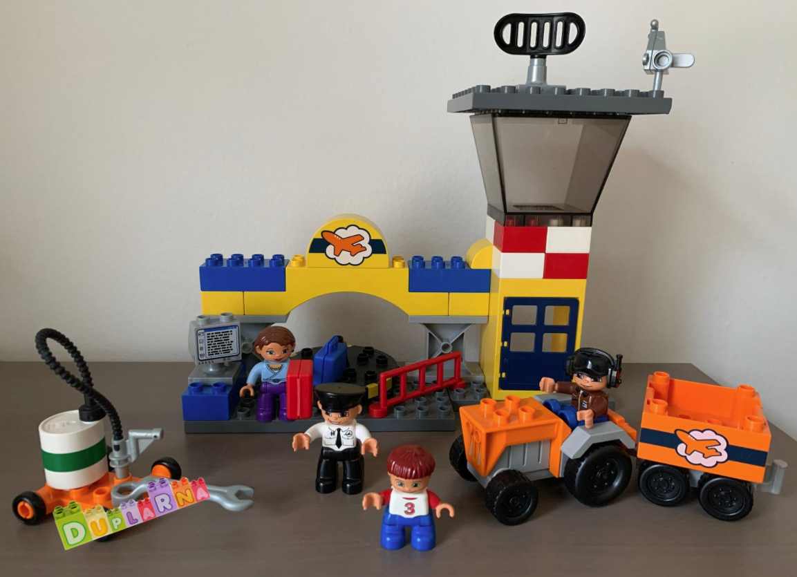 Lego Duplo 5595 - Velké Letadlo / Letiště