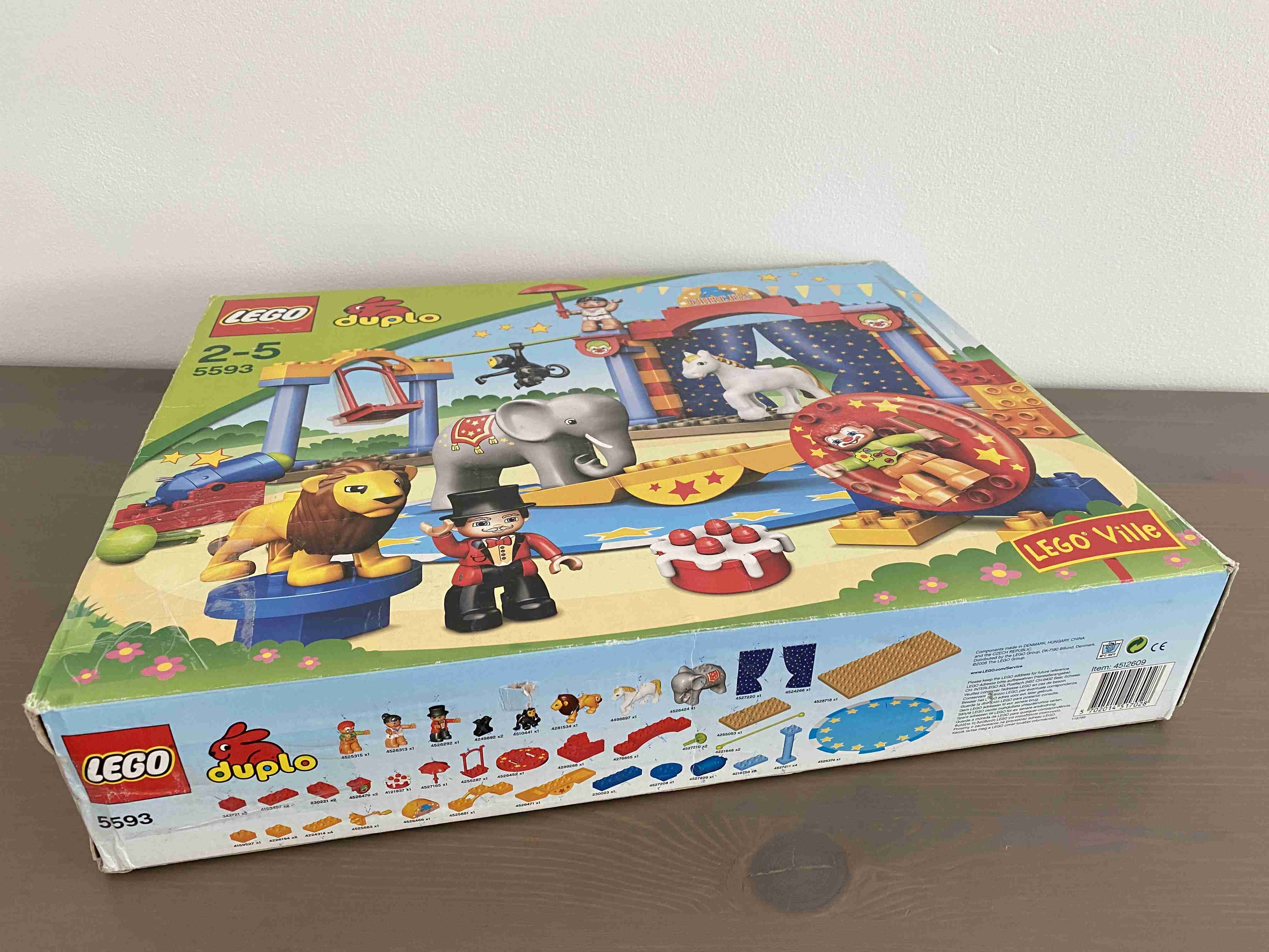 Lego duplo 5593 - Velký cirkus