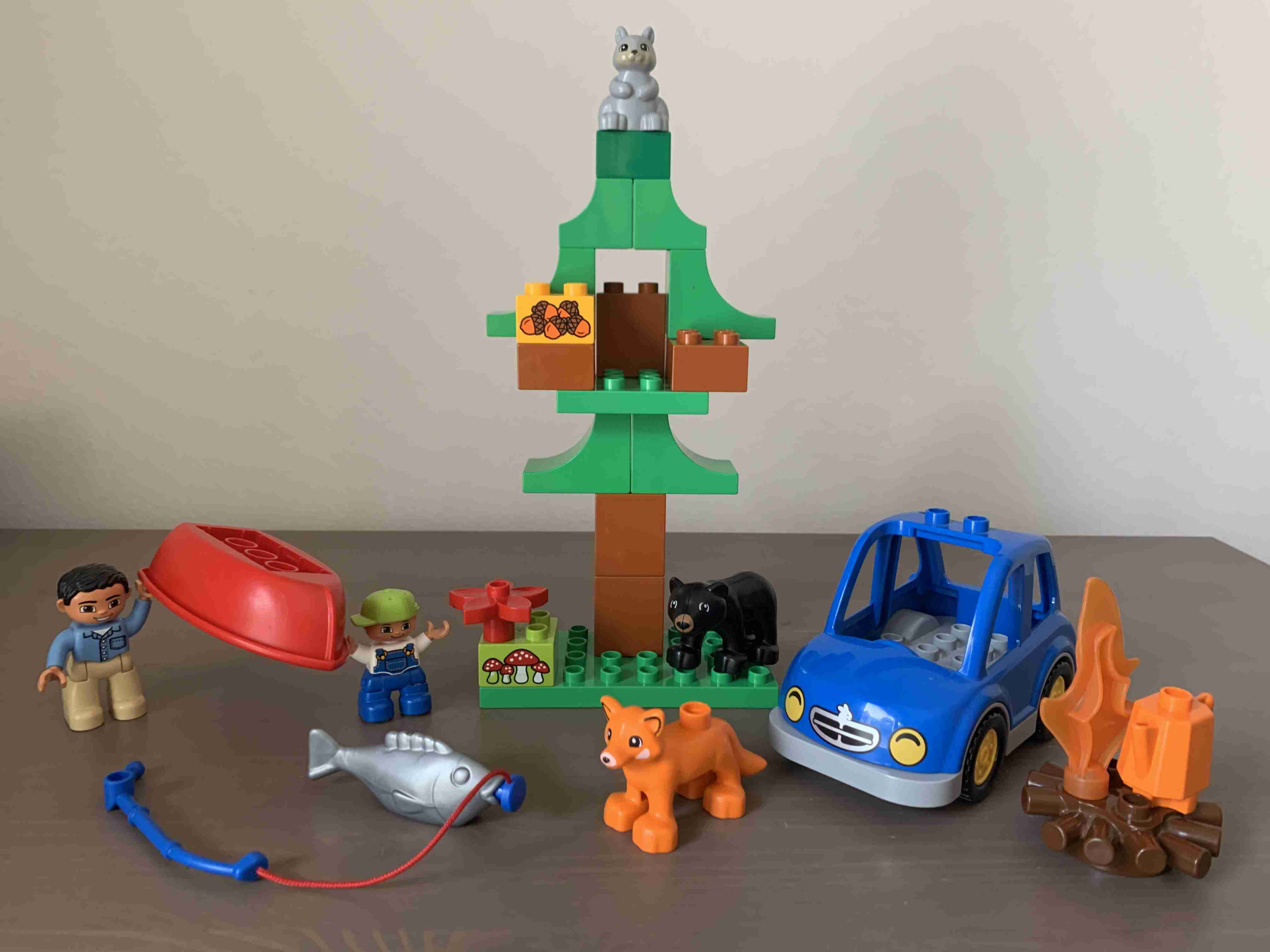 Lego Duplo 10583 - Výprava na ryby (medvěd,liška,veverka)