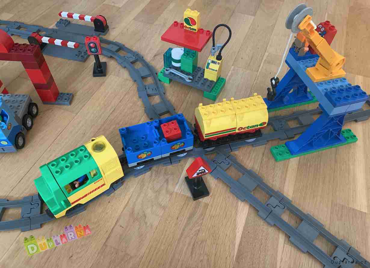 Lego Duplo 5609 VLAK + Koleje Deluxe