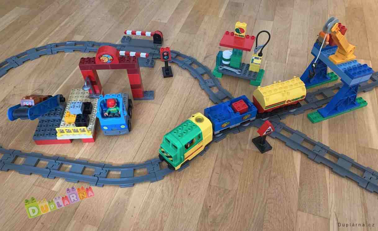 Lego Duplo 5609 VLAK + Koleje Deluxe