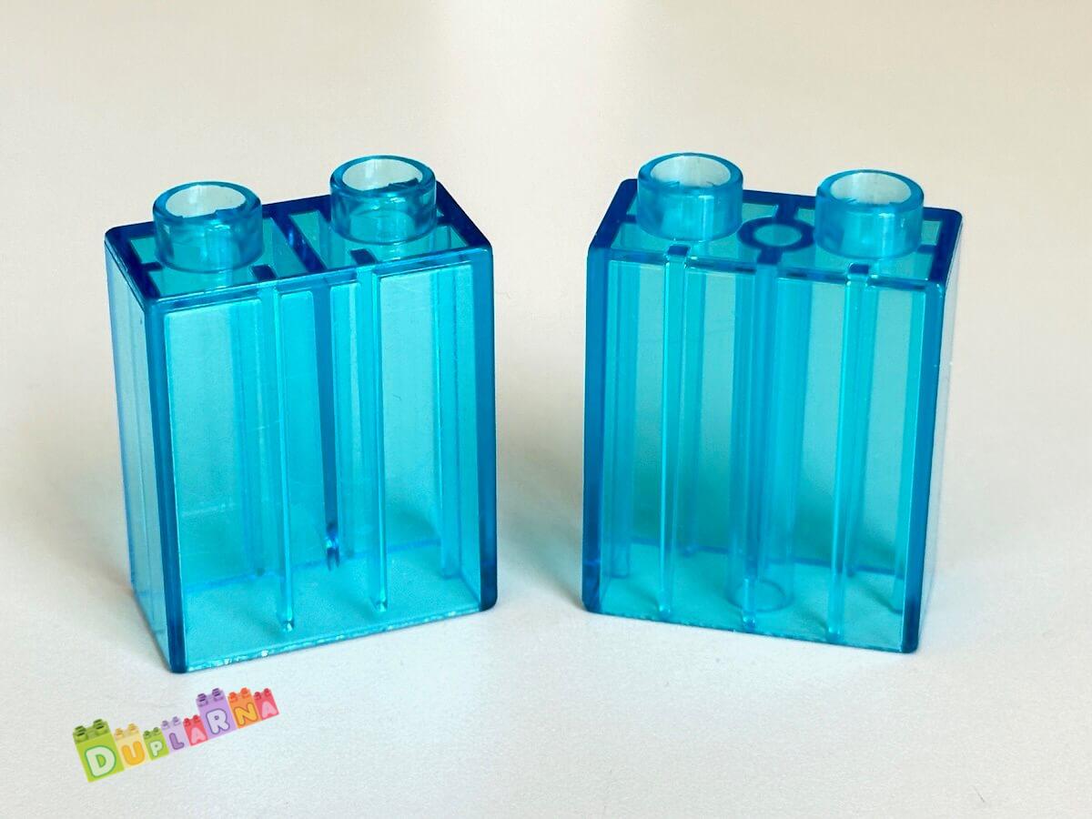 Lego Duplo - Kostka průhledná vysoká