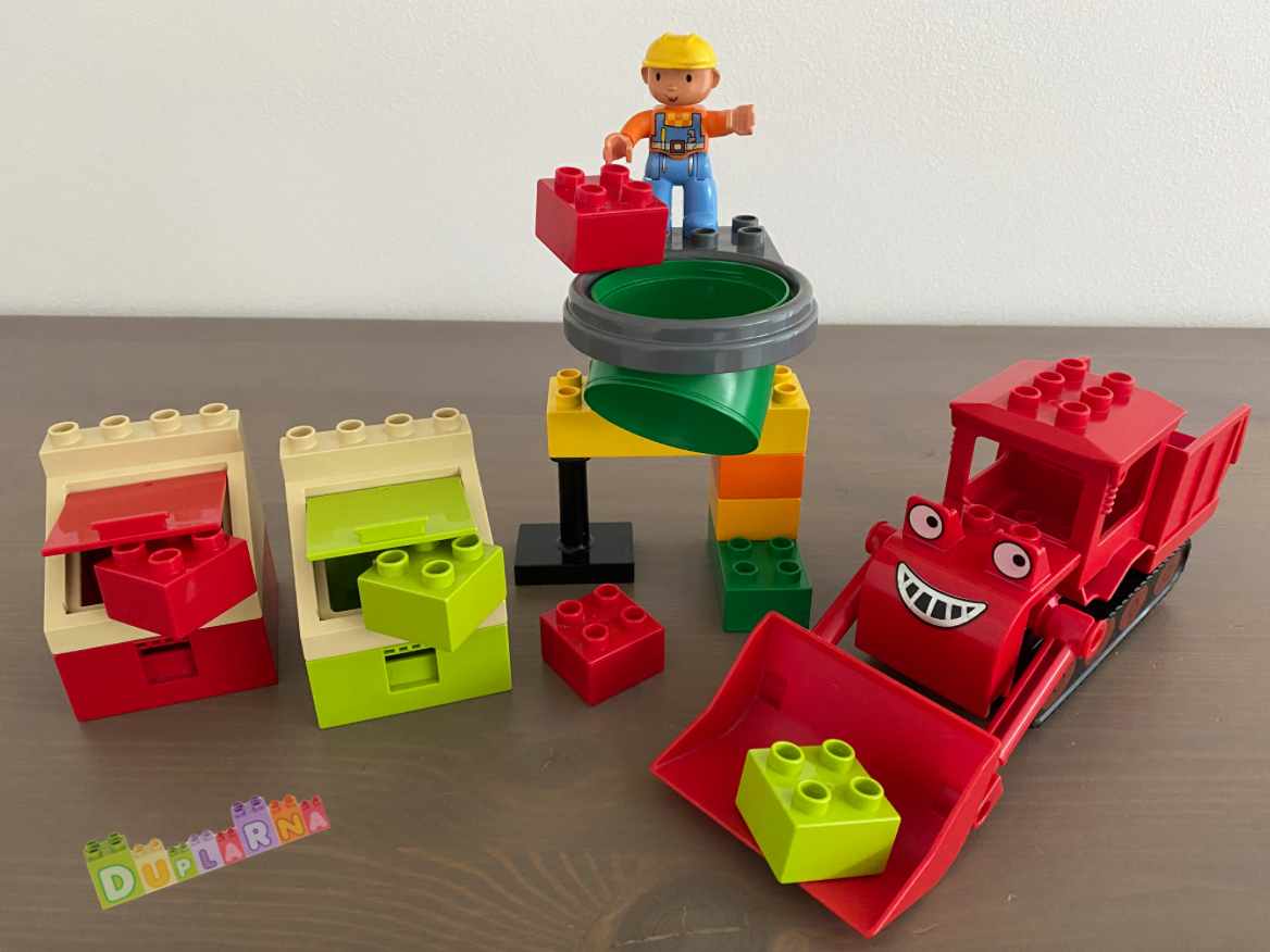 Lego Duplo 3294 - Bořek stavitel / Max a Bořek recyklují