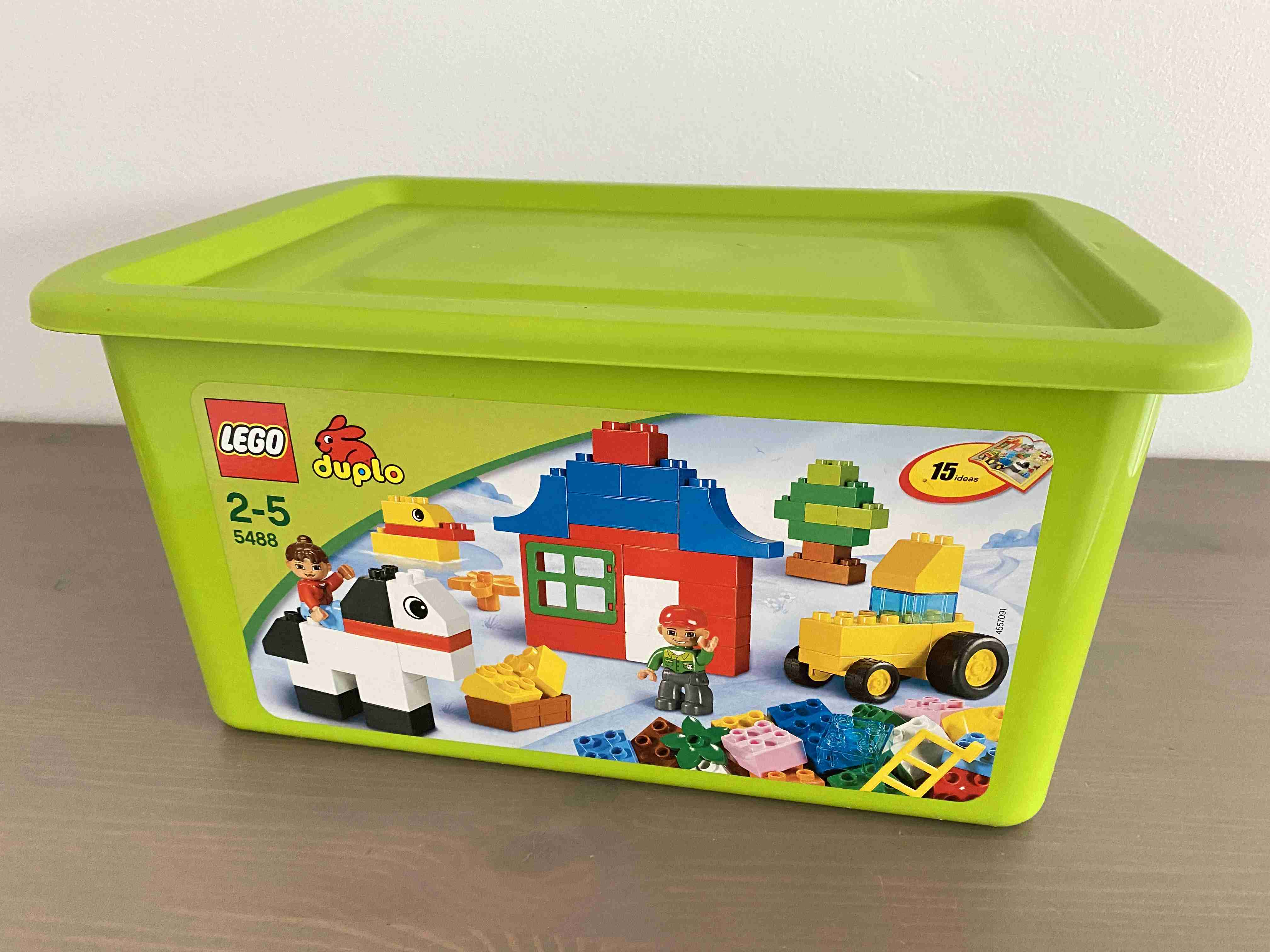 Lego Duplo 5488 - Set kostek s boxem - 100+ farma