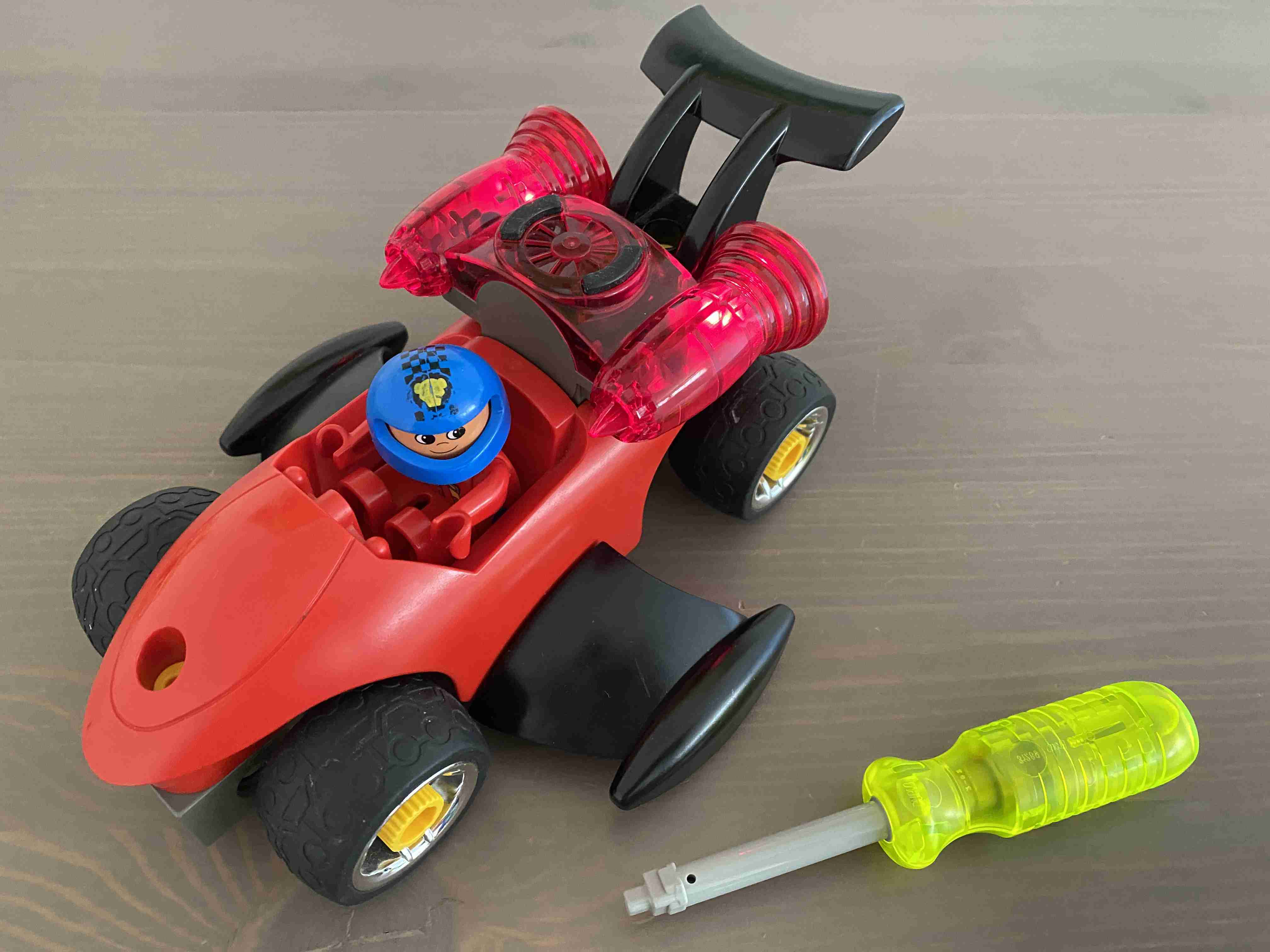 Lego Duplo 2912 - TOOLO - Šroubovací formule - auto se zvuky