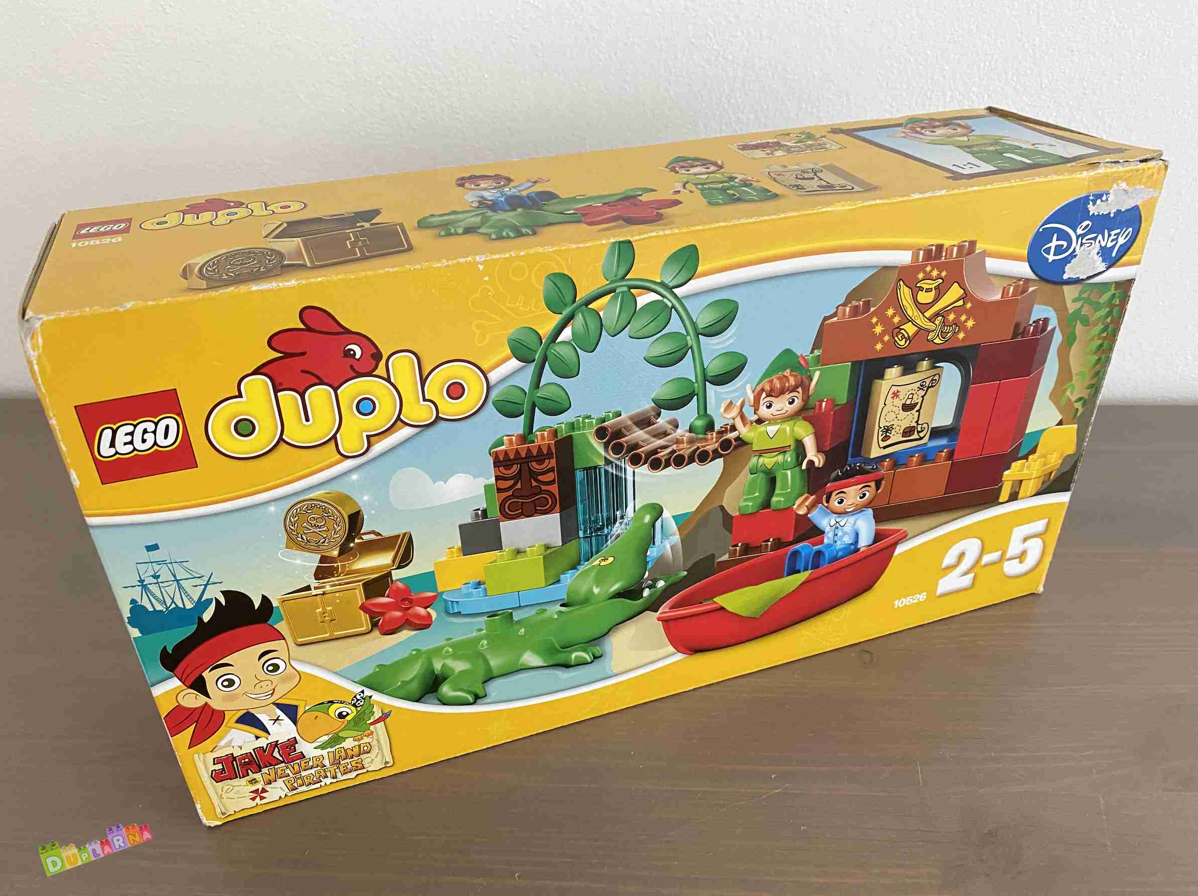 Lego Duplo 10526 - Pirát Jake - Petr Pan přichází