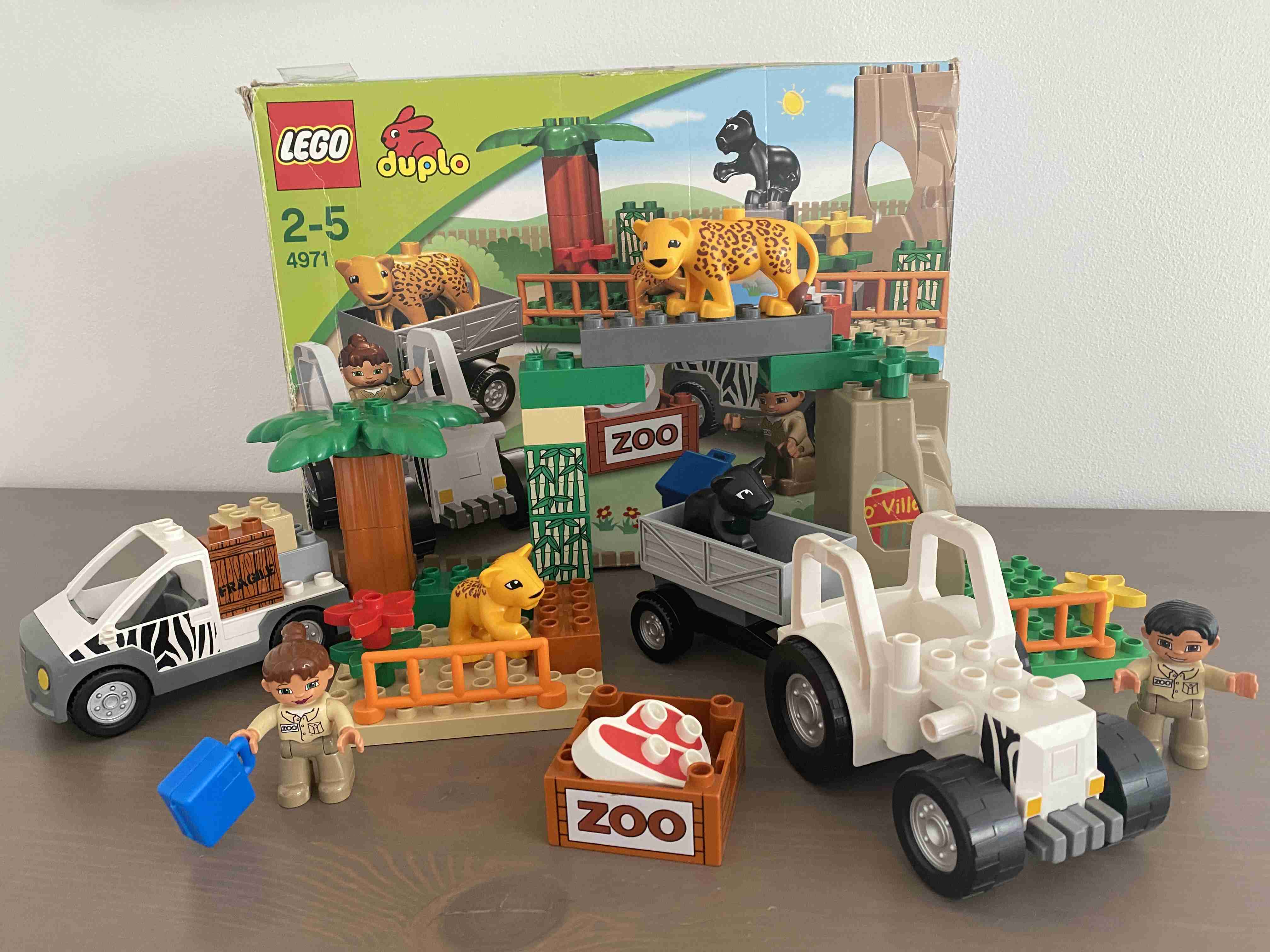 Lego Duplo 4971 - Vozidla a ZOO