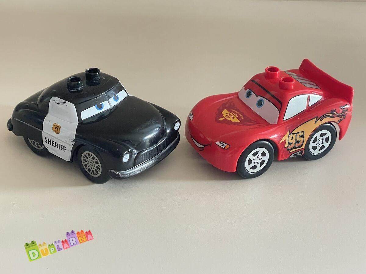 Lego Duplo - Cars - Šerif (Sheriff) + Blesk McQueen (Piston Cup)