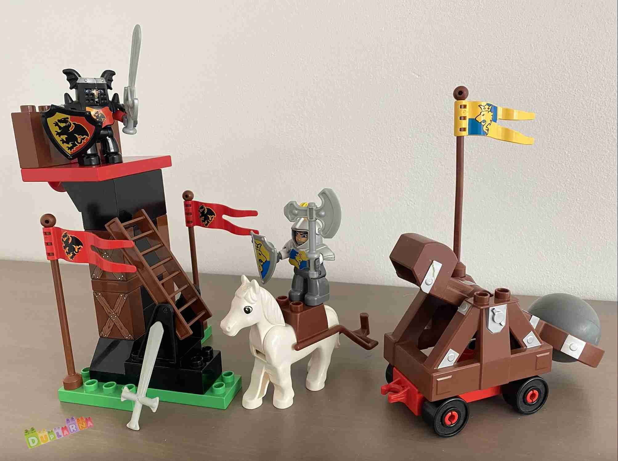 Lego Duplo 4863 - Strážní věž a katapult - Hrad - Rytíři