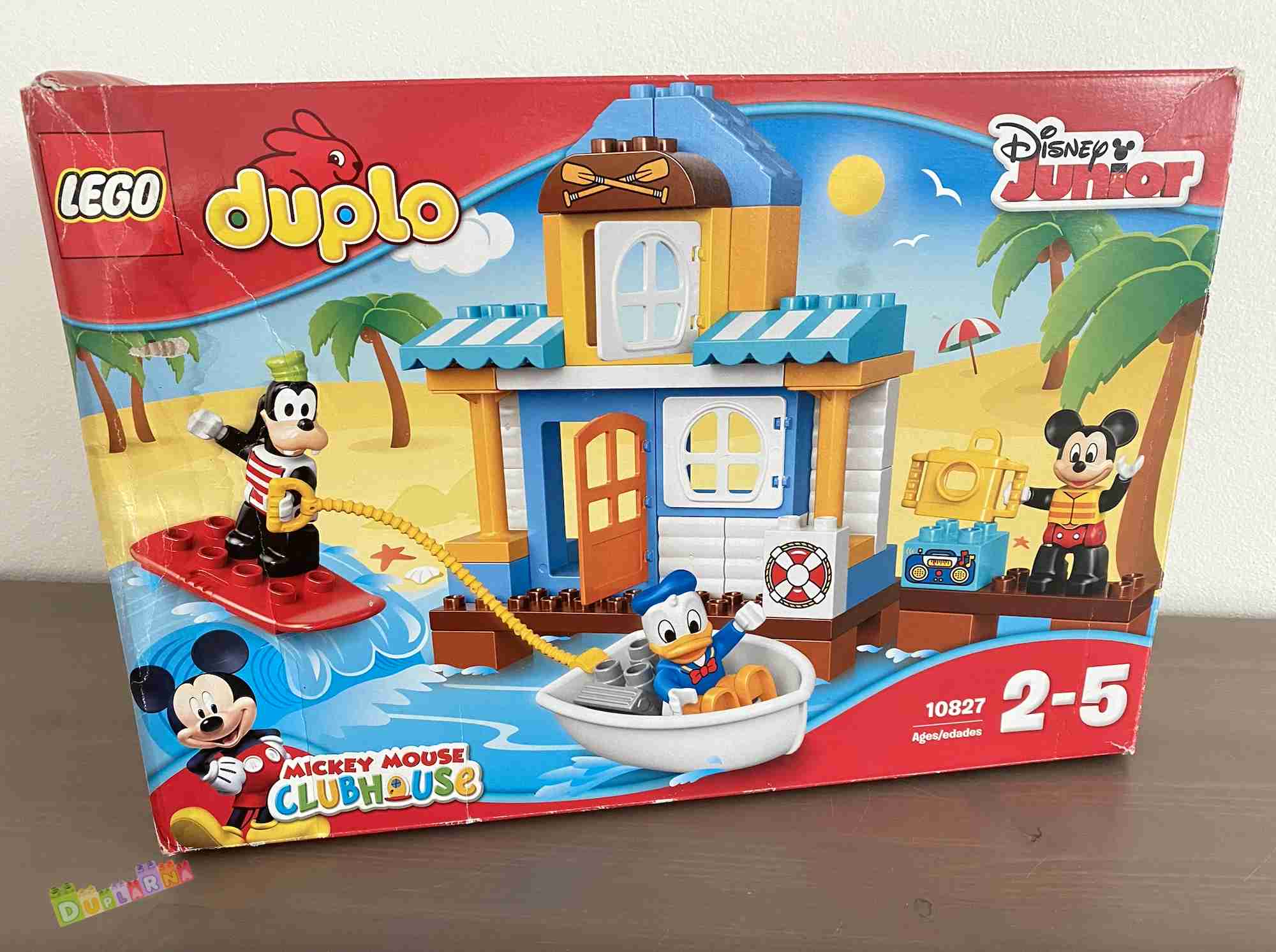 Lego Duplo 10827 - Mickeyho plážový dům
