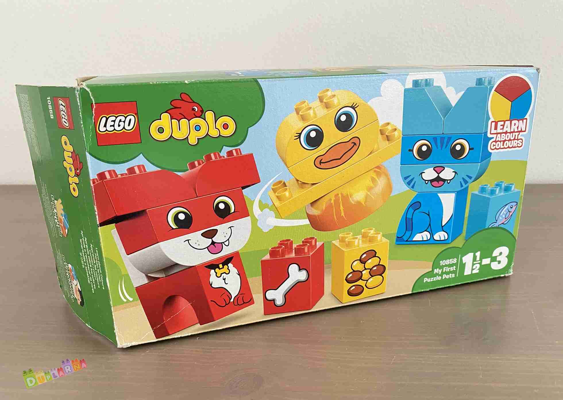 Lego Duplo 10858 - Moji první skládací mazlíčci