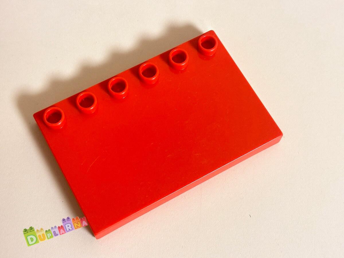 Lego Duplo - Střecha červená