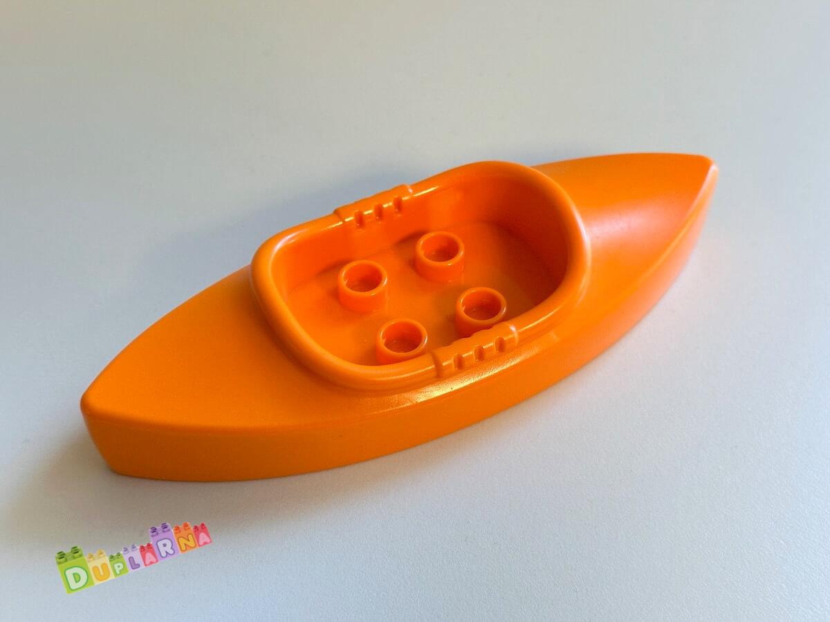 Lego Duplo - Loď, Loďka, Kajak oranžový