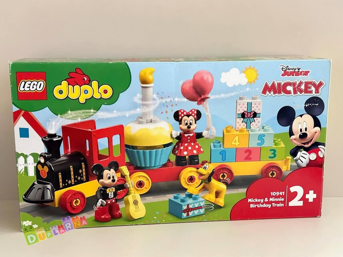 Lego Duplo 10941 - Vláček / Mickey,Minnie a PLUTO narozeninový vlak