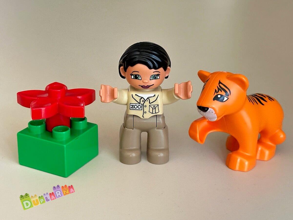 Lego Duplo 5632 - Tygr / Zoo ošetřovatelka a Tygřík