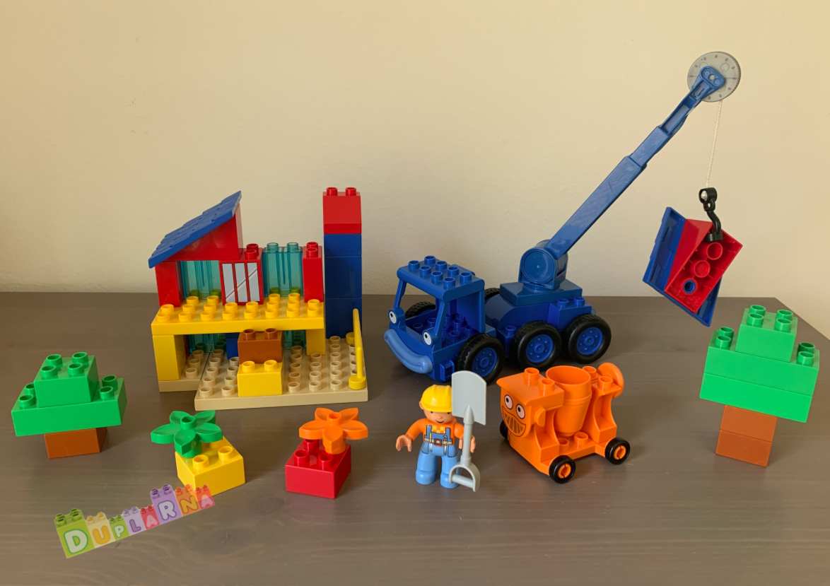 Lego Duplo 3597 - Bořek stavitel - Lůďa a Julča při práci
