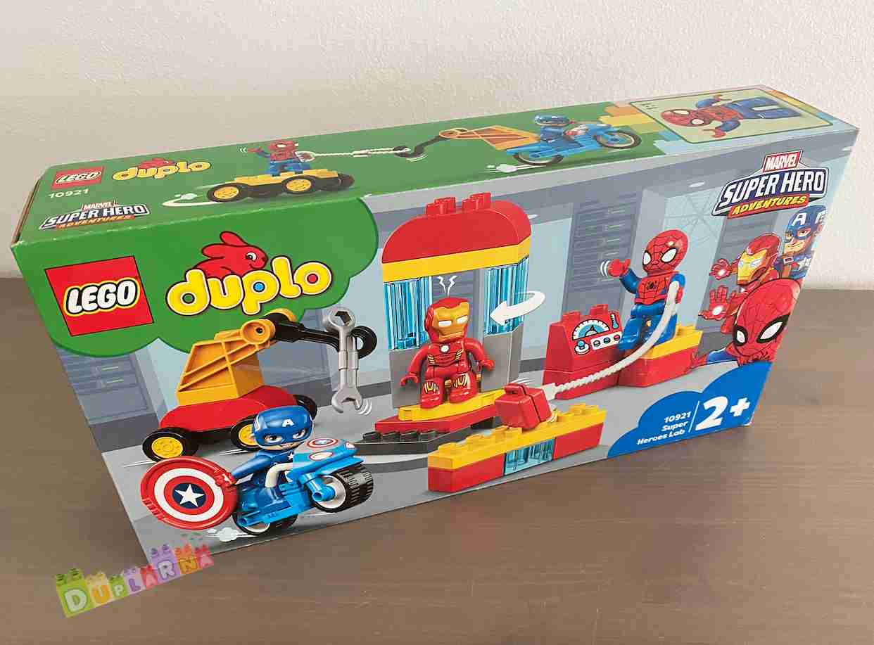 Lego Duplo 10921 - Laboratoř superhrdinů