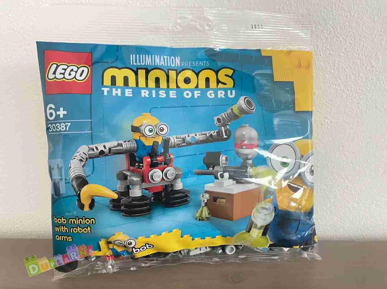 Lego Minions 30387 - Mimoň Bob s robotickými pažemi