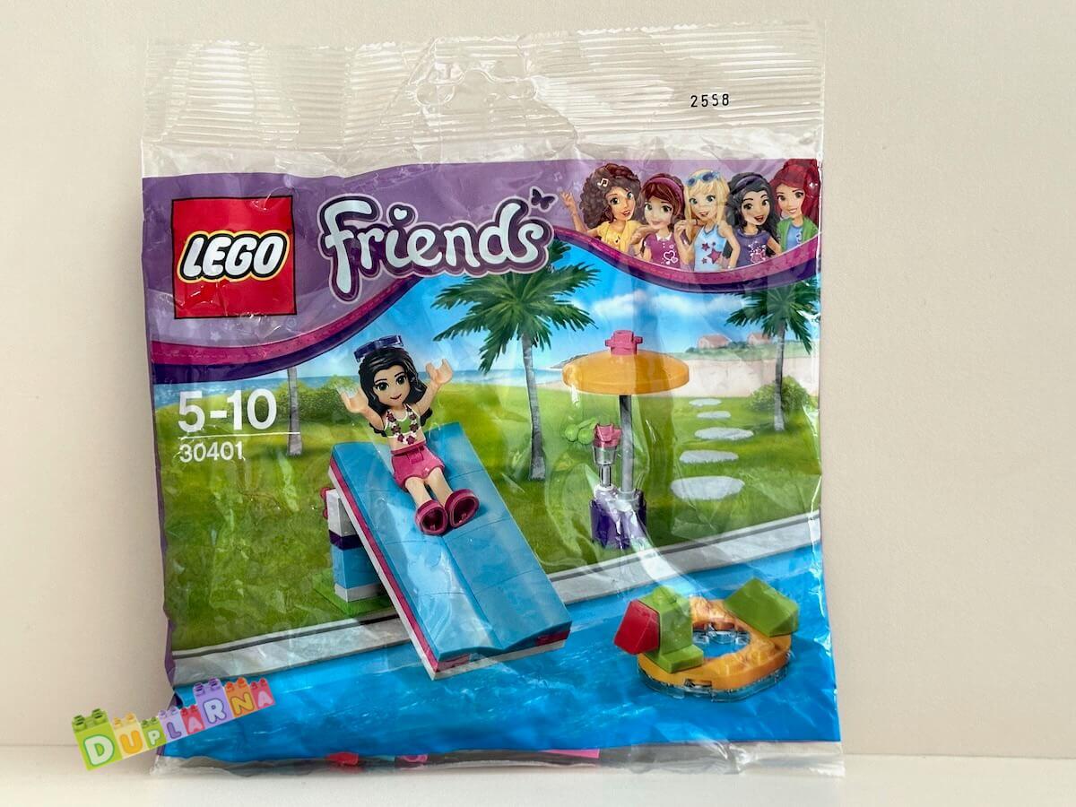 Lego Friends 30401 - Ema se skluzavkou u bazénu / Pool Foam Slide polybag