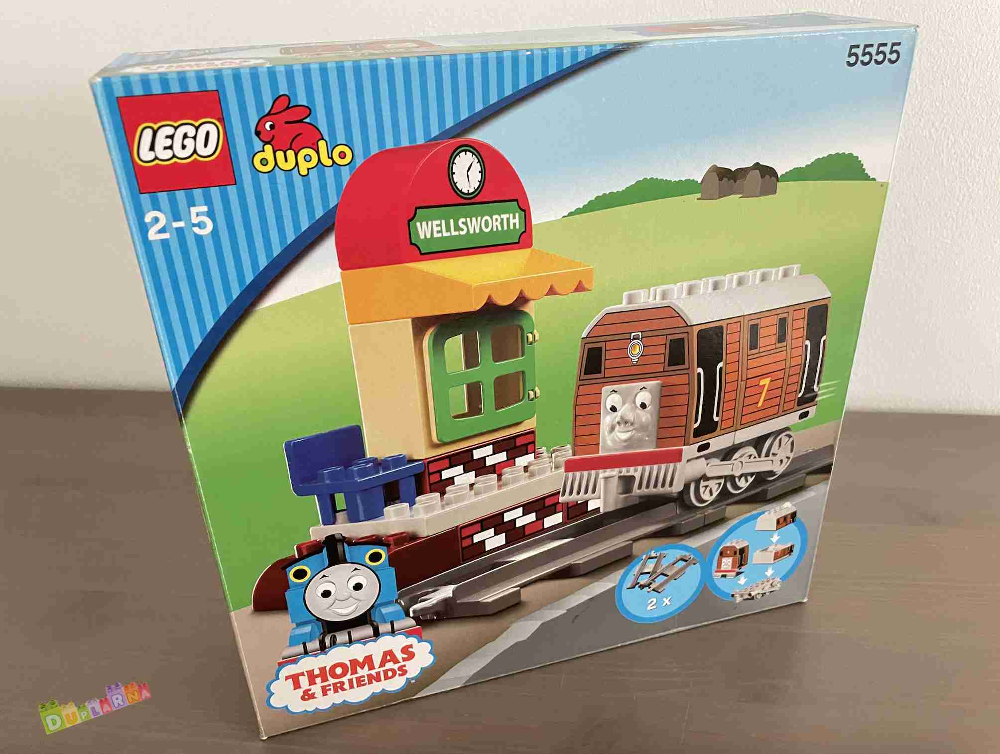 Lego Duplo 5555 - Mašinka Tomáš - Toby