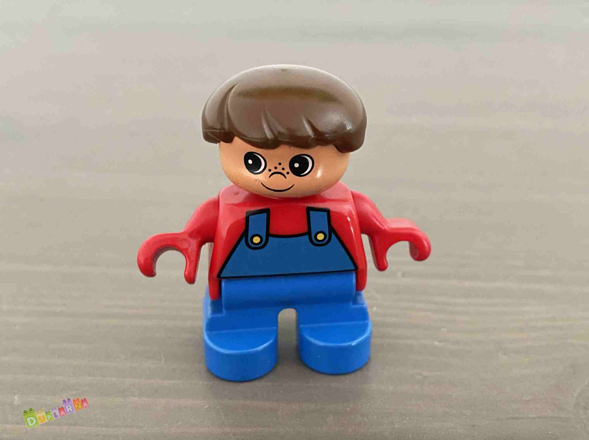 Lego Duplo Dítě - kluk starší typ / modré kalhoty