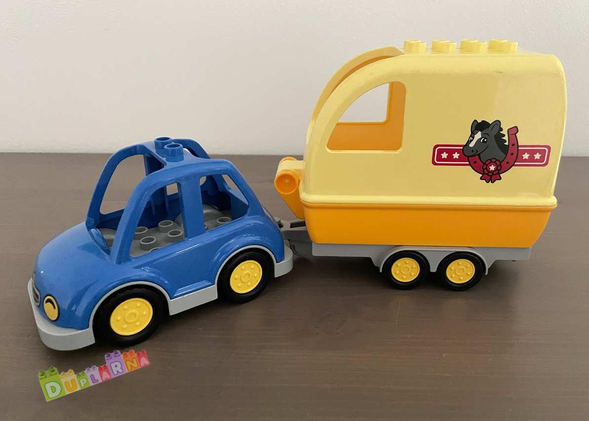 Lego Duplo - Přívěs pro koně / Převoz koní