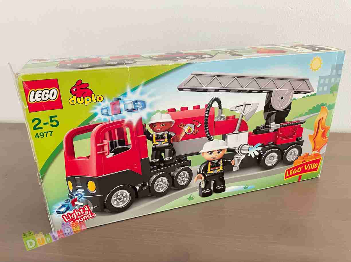 Lego Duplo 4977 - Hasiči - Hasičské auto