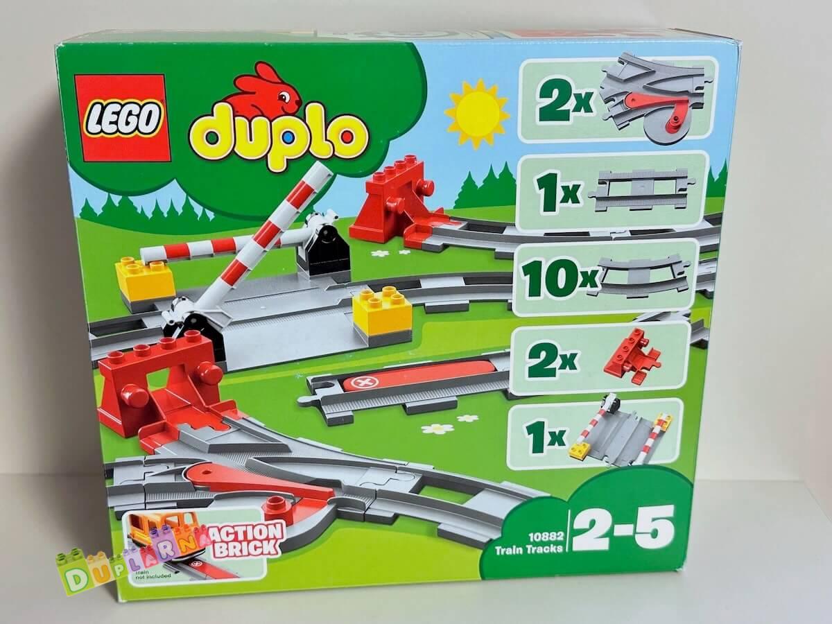 Lego Duplo 10882 - Koleje výhybky a přejezd pro vlak