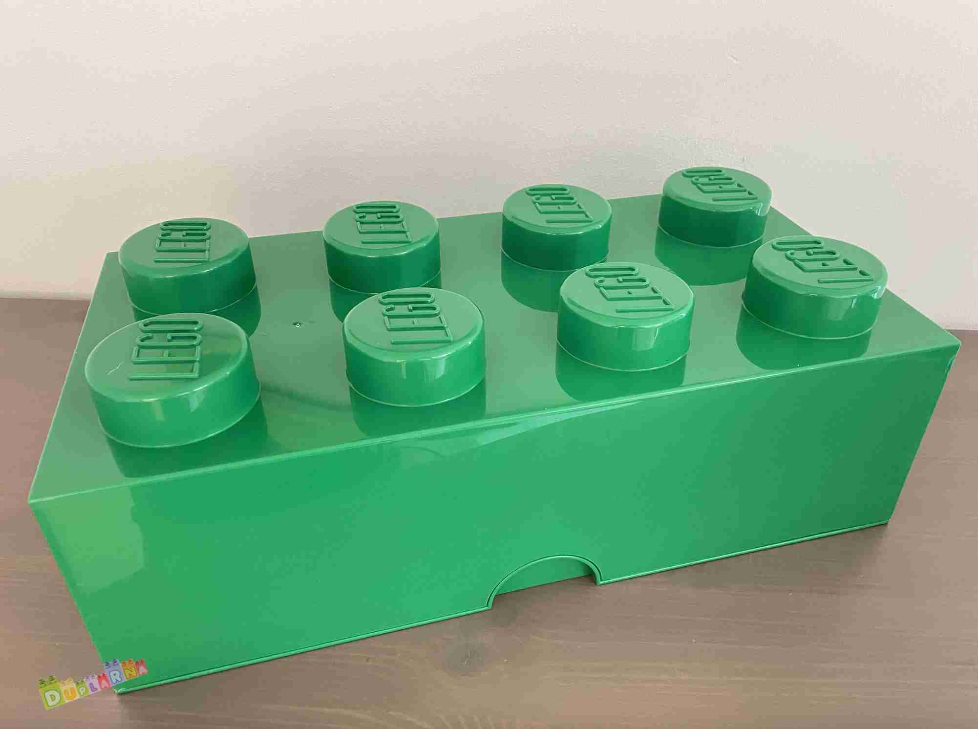 Lego BOX tmavě zelený