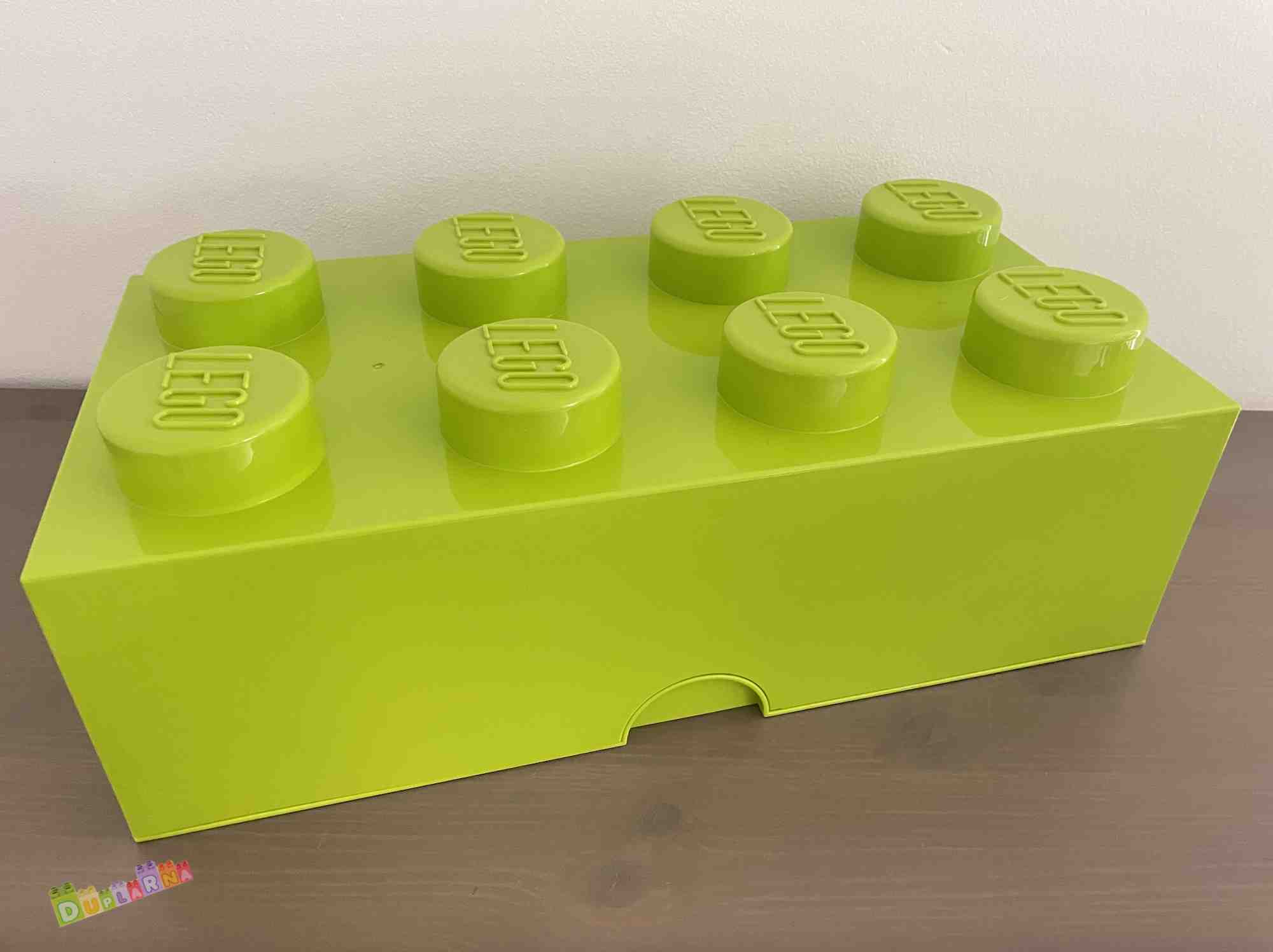 Lego BOX světle zelený - limetkový