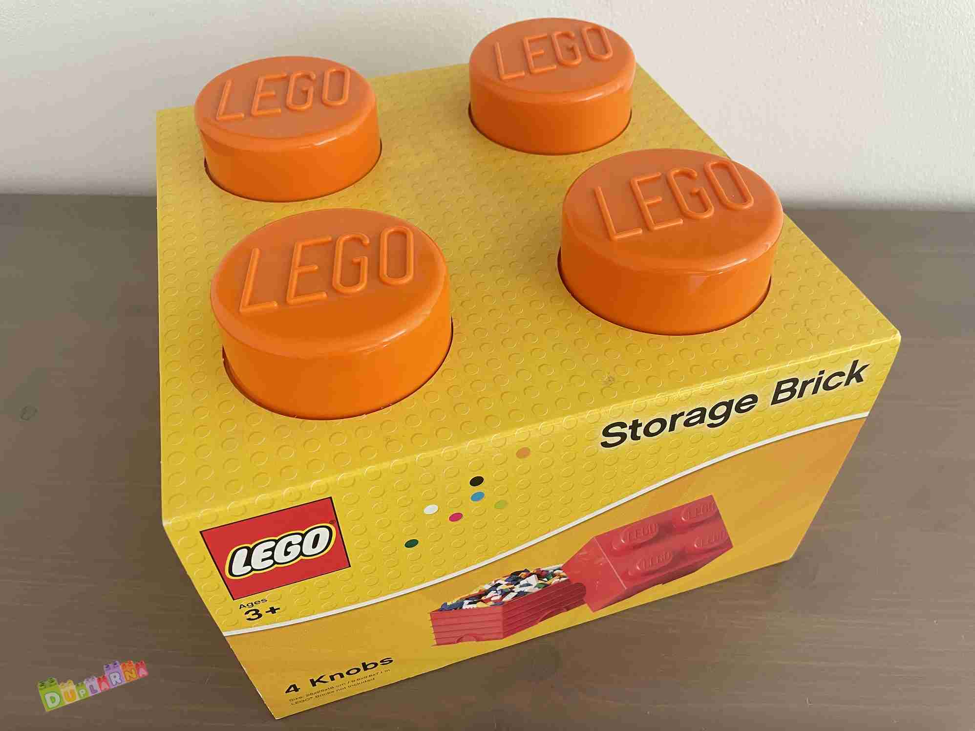 Lego BOX oranžový