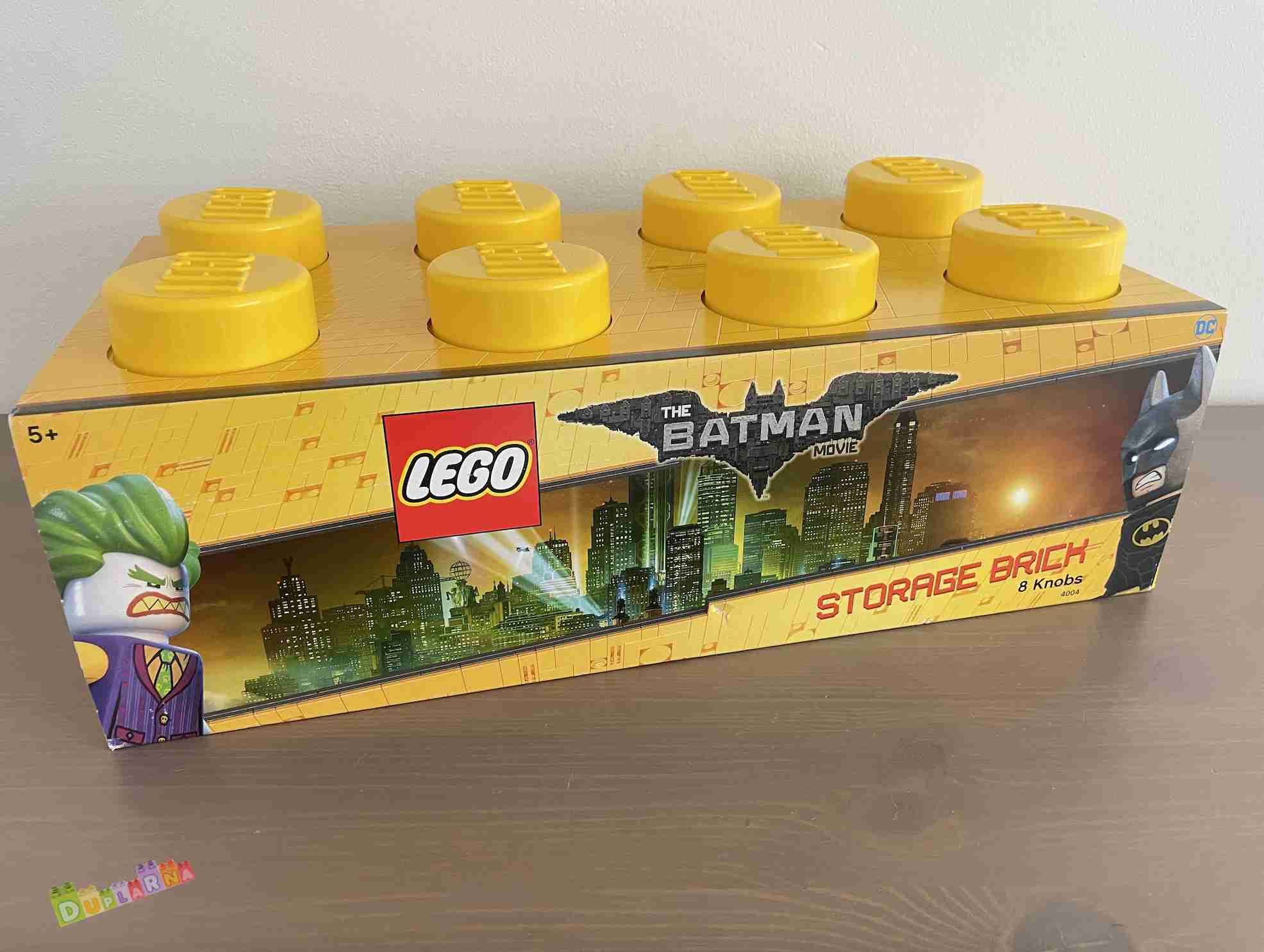 Lego úložný BOX žlutý - Batman