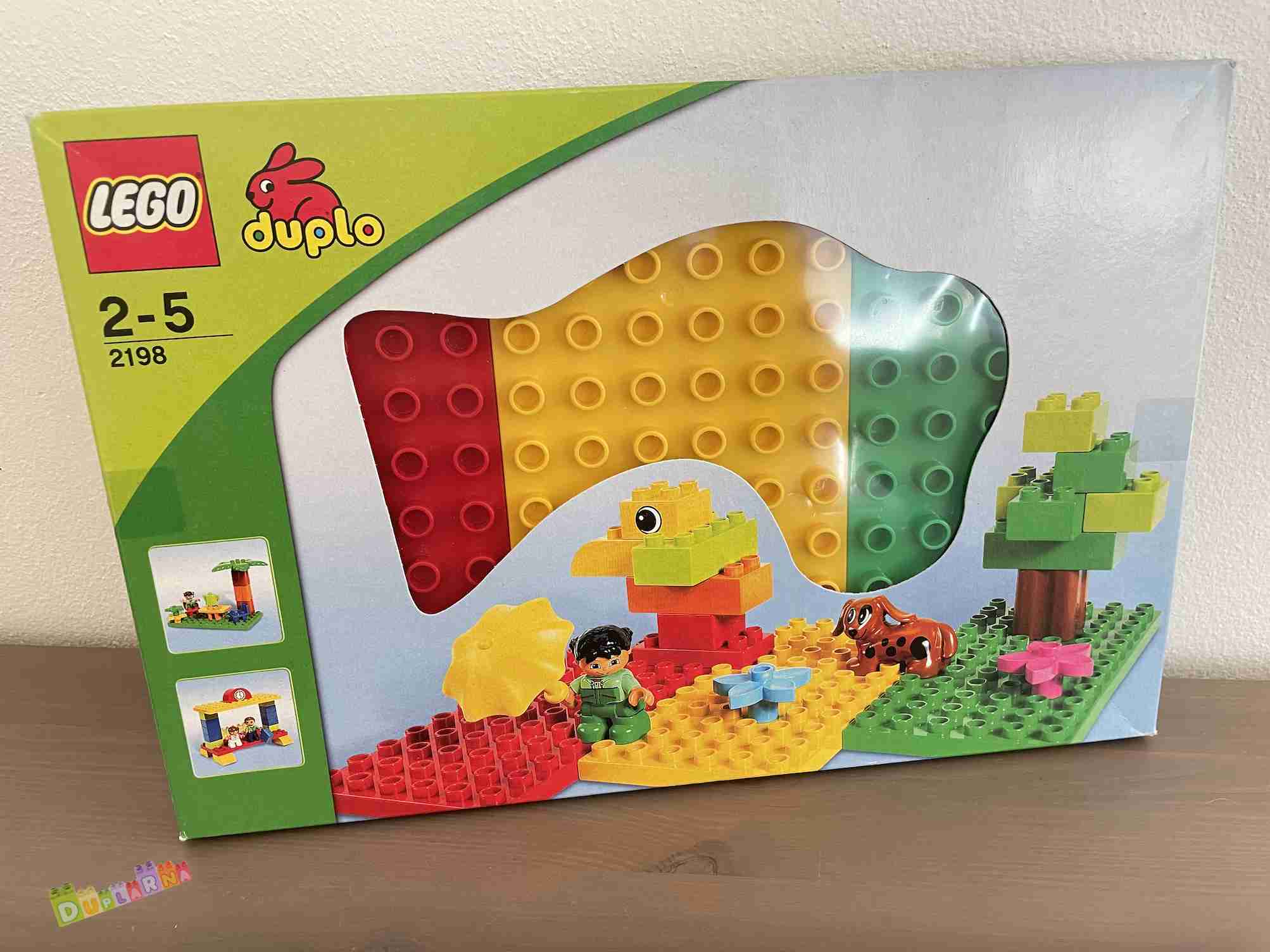 Lego Duplo 2198 - Podložky na stavění / Set podložek