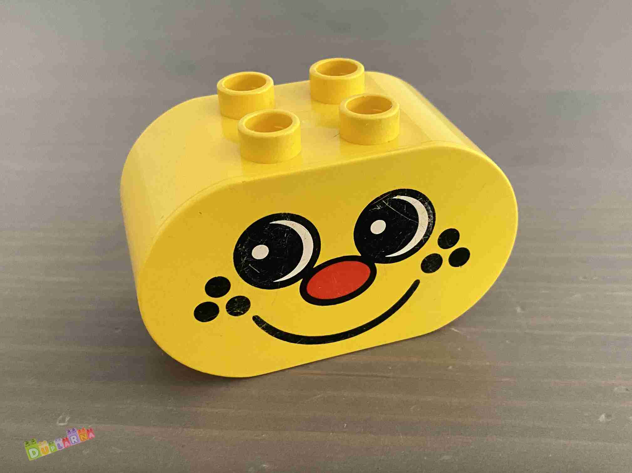 Lego Duplo - Kostka hlava - veselý obličej
