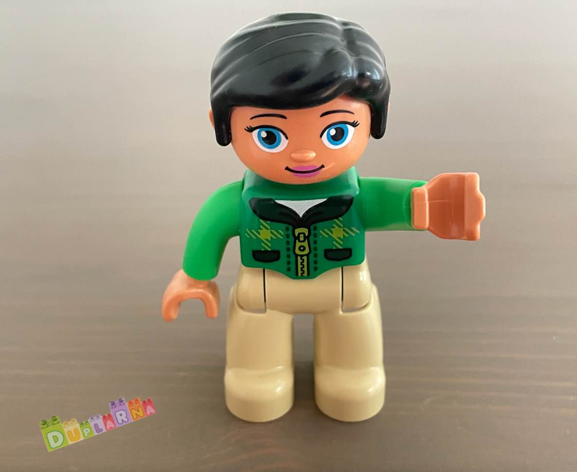 Lego Duplo Paní - Maminka zelené tričko