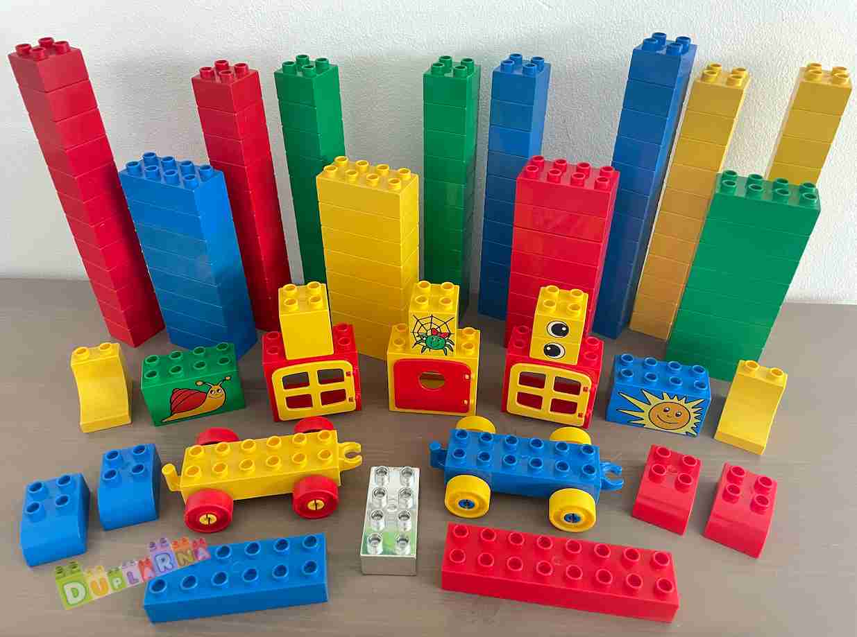 Lego Duplo 3030 - Stříbrný set kostek k 25. výročí