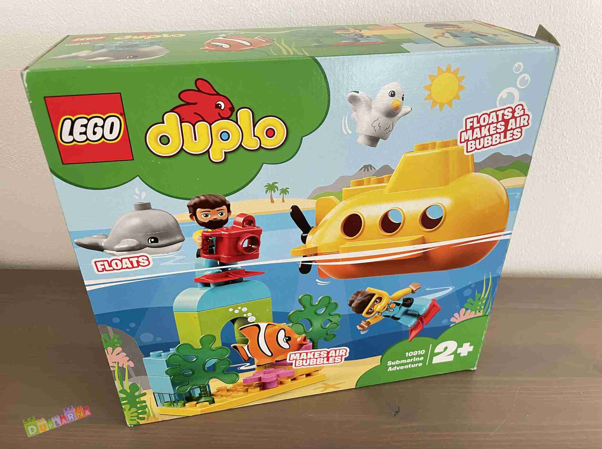 Lego Duplo 10910 - Dobrodružství v ponorce / ponorka