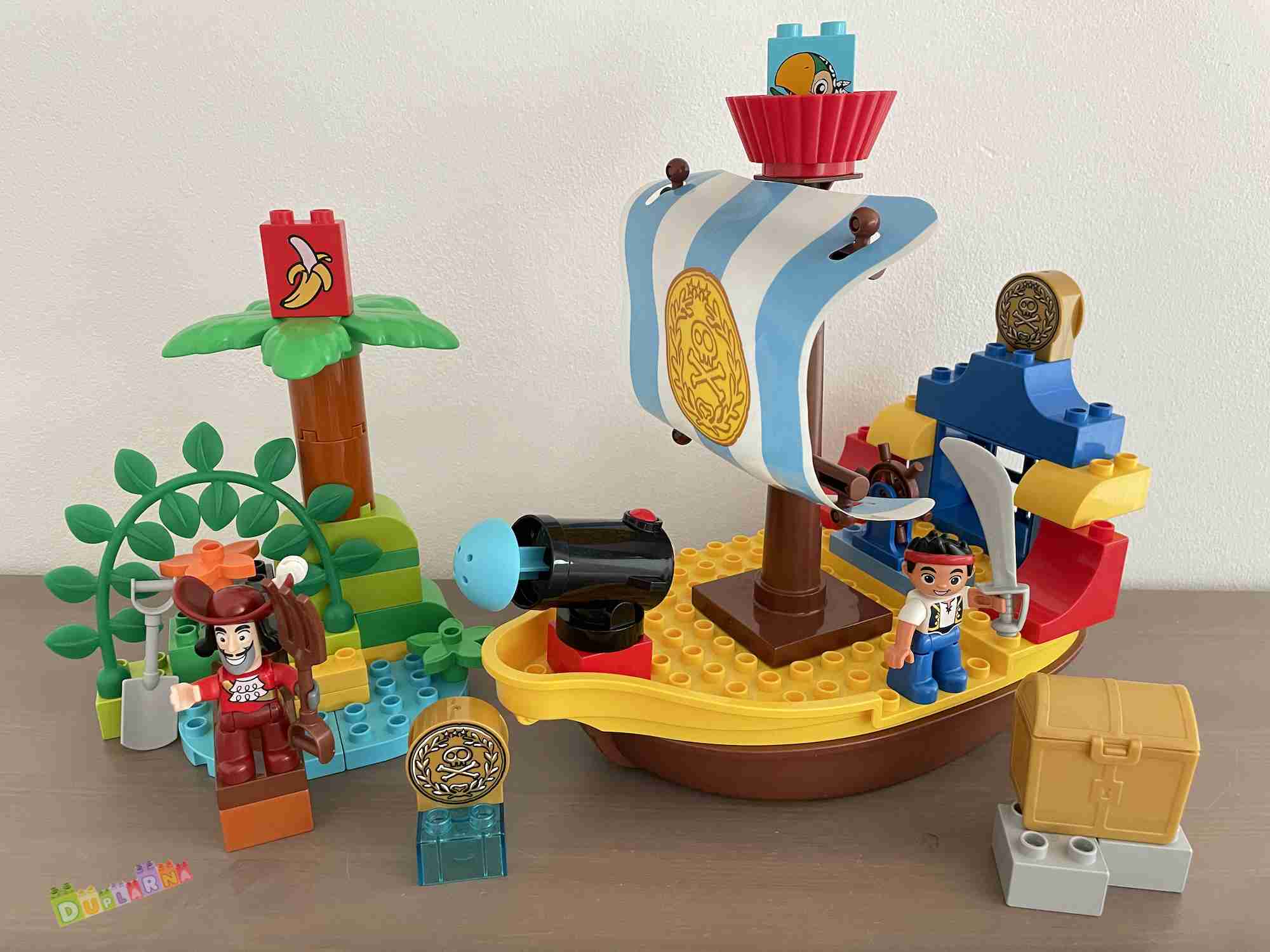 Lego Duplo 10514 - Pirát Jake - Jakeova Pirátská Loď Bucky