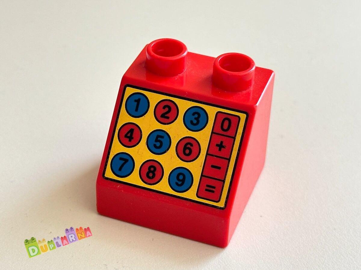 Lego Duplo - Kostka s potiskem kalkulačka