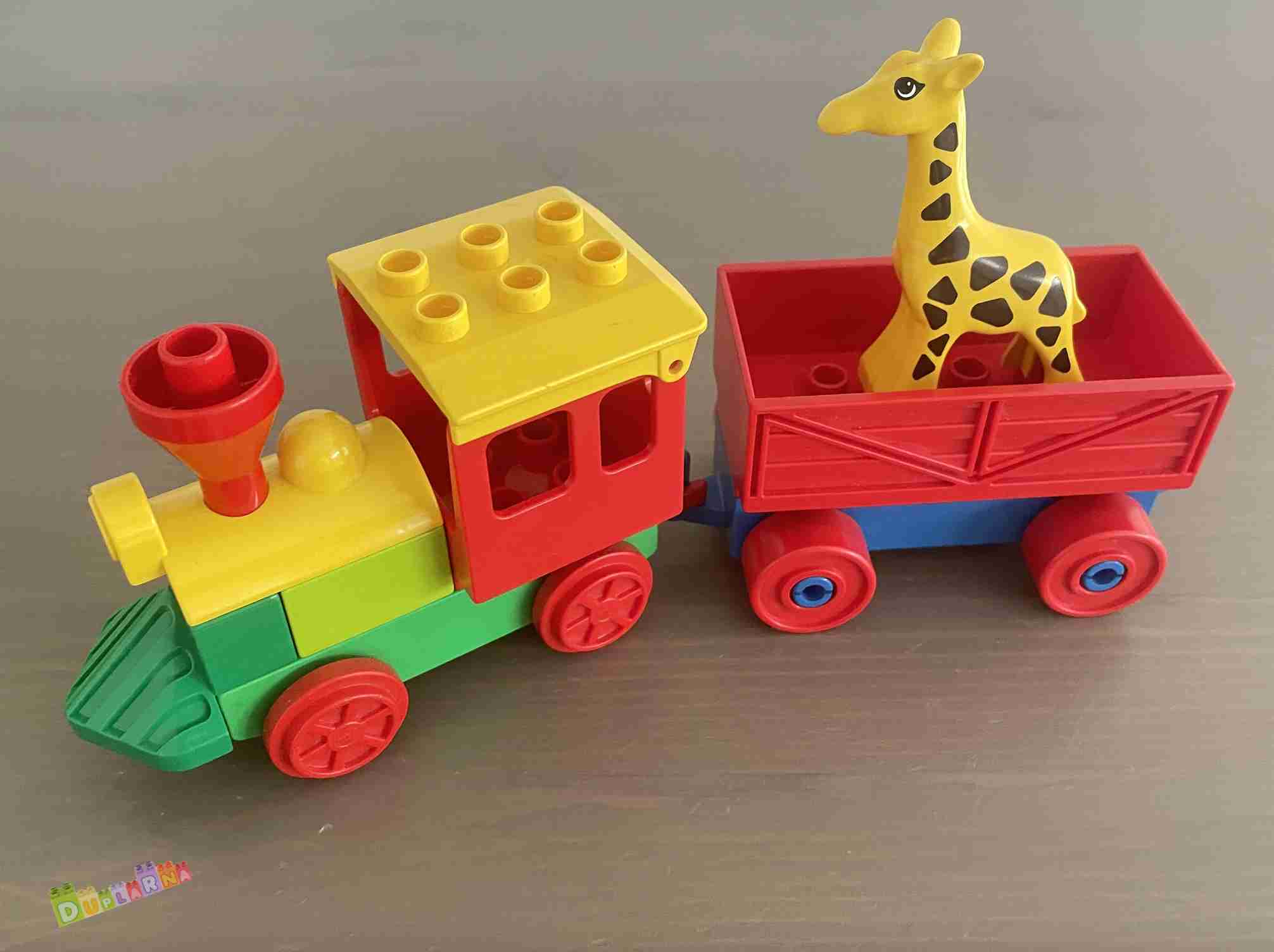 Lego Duplo vlak - vláček s žirafou