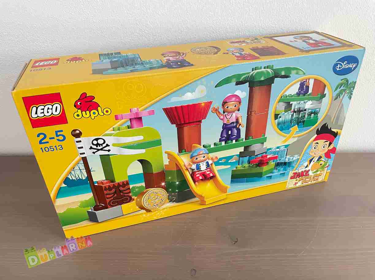 Lego Duplo 10513 - Pirát Jake - Skrýš Země Nezemě