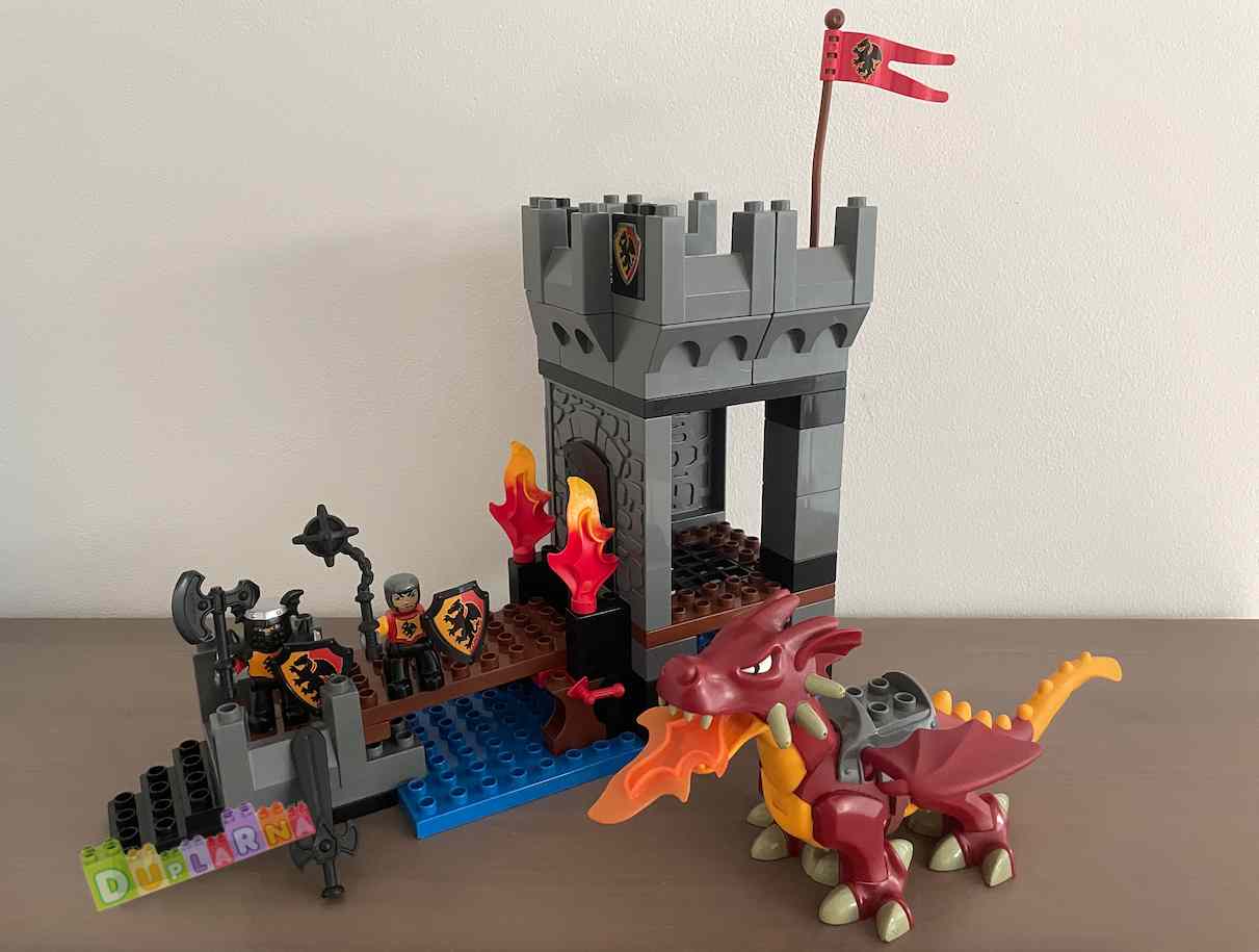 Lego Duplo 4776 Dračí věž - hrad s velkým drakem