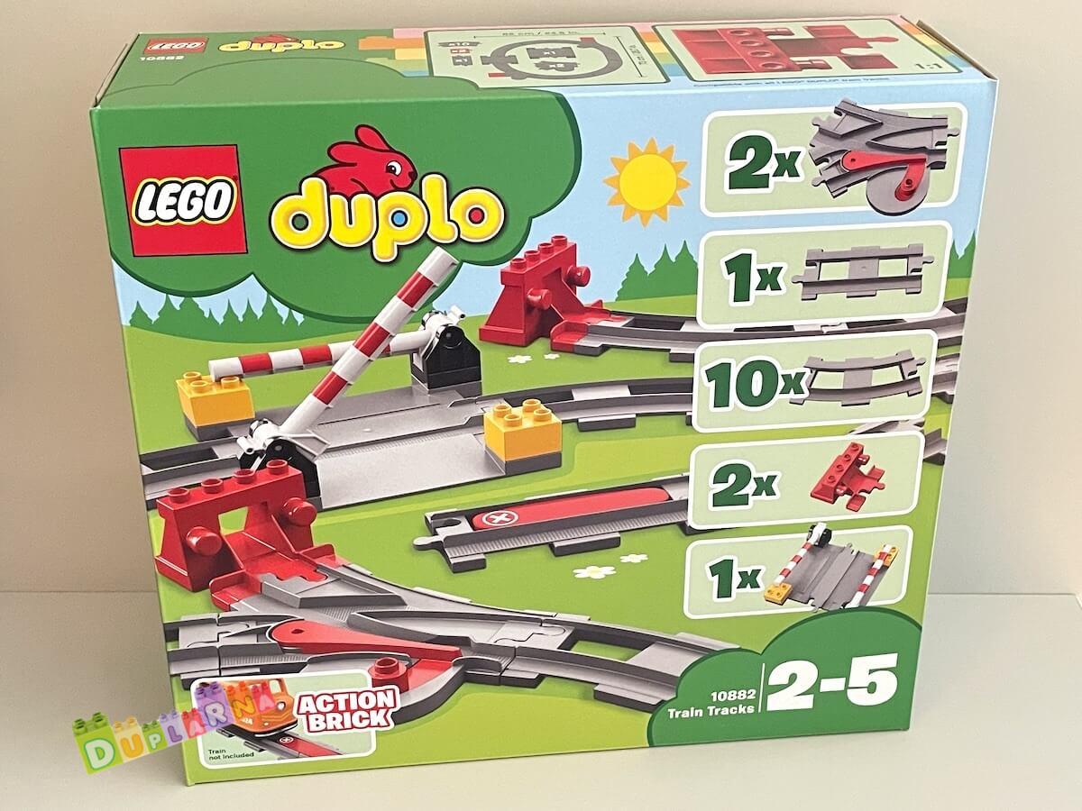 Lego Duplo 10882 - Koleje výhybky a přejezd pro vlak