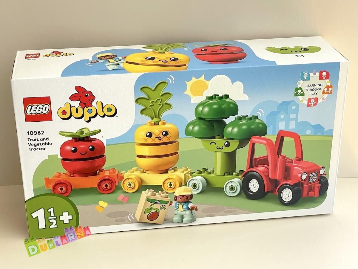 Lego Duplo 10982 - Traktor se zeleninou a ovocem